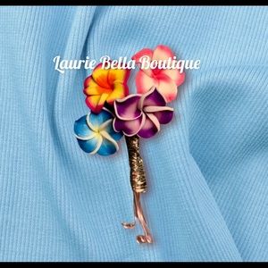 Wire Wrapped Flower 🌹 Pin